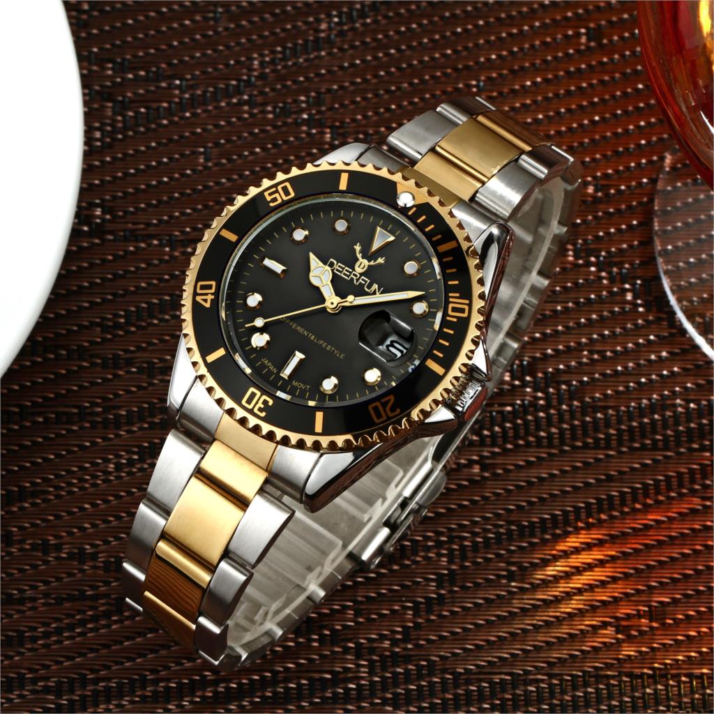 Deerfun Original Black Steel- Gold