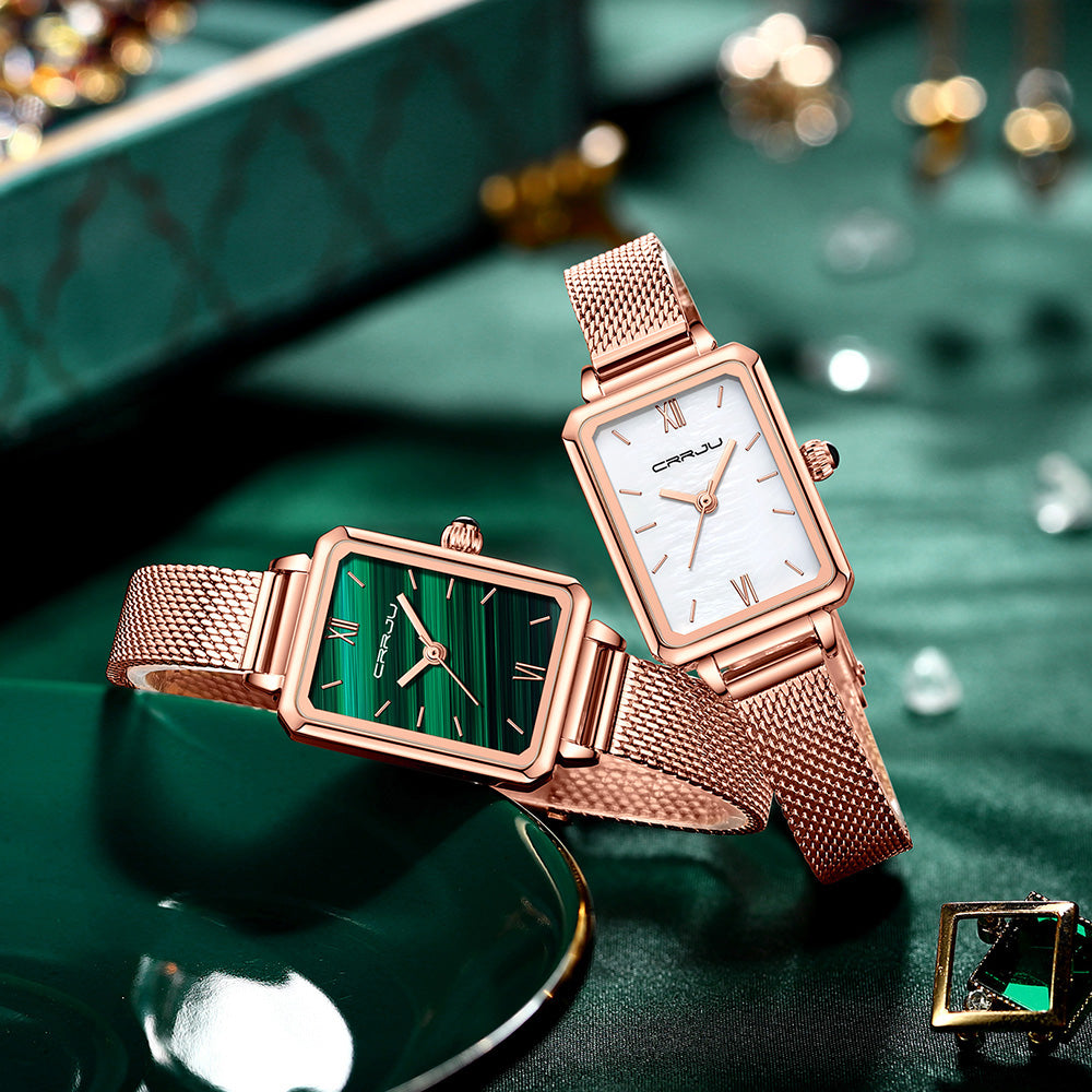 Damklocka Miguell Retro Gold-White