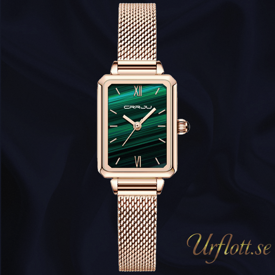 Damklocka Miguelle Retro Gold- Green