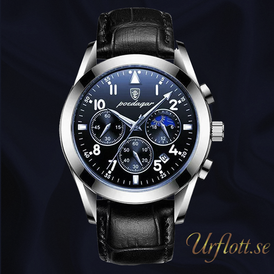 Palermo Blue - Steel - Leather