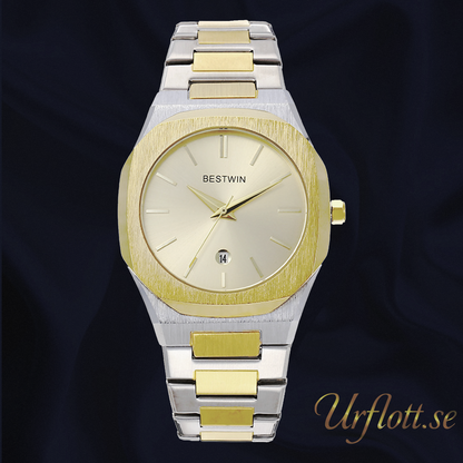 Bestwin Milano-Date  Gold-Steel
