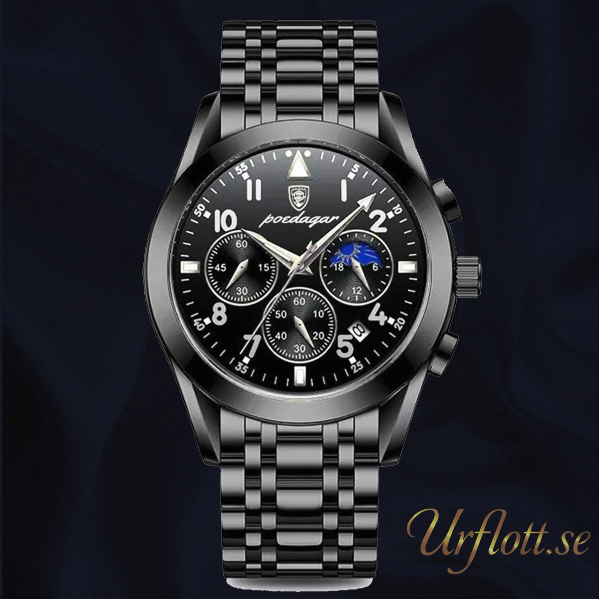 Palermo Black - Black - Steel