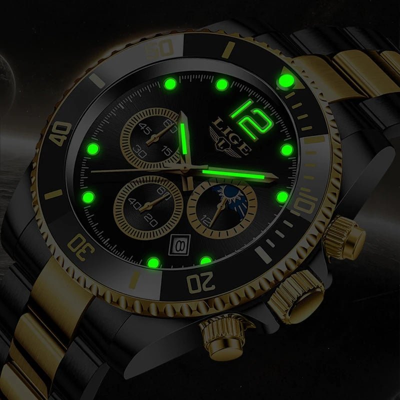 Lige President Luxury Black-Gold