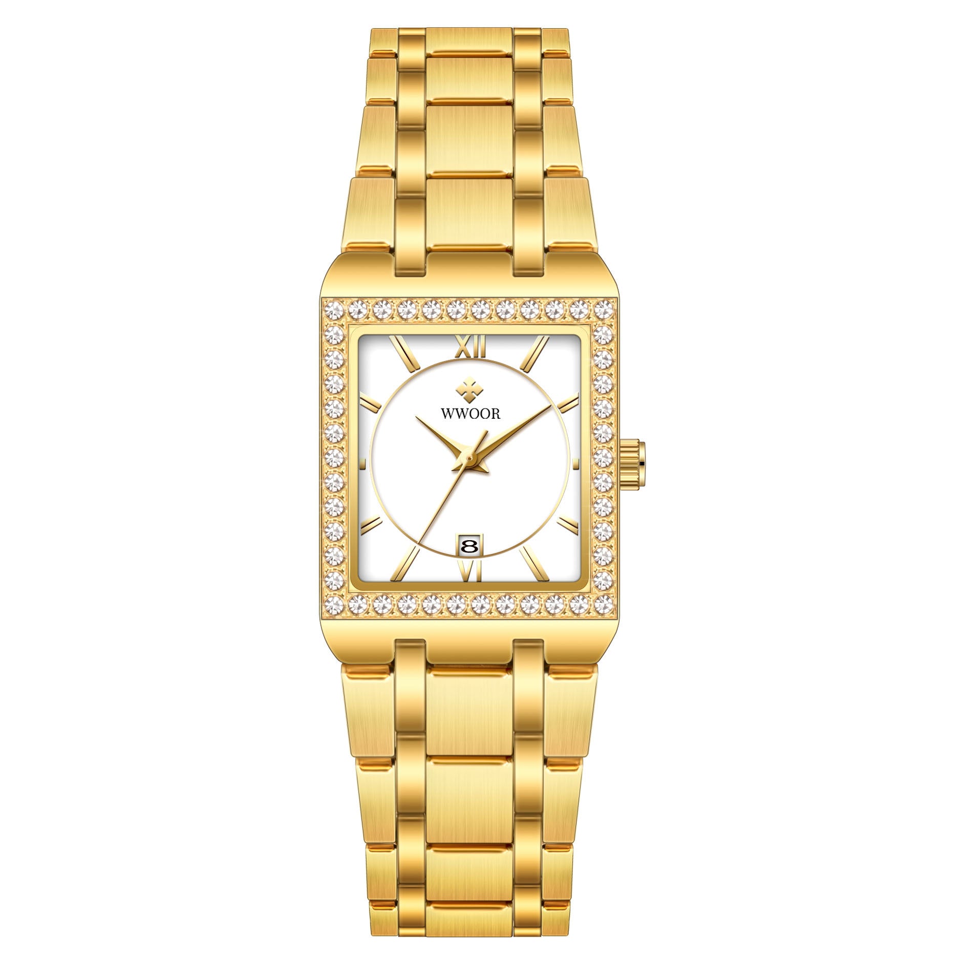 Wwoor Paris Gold- White