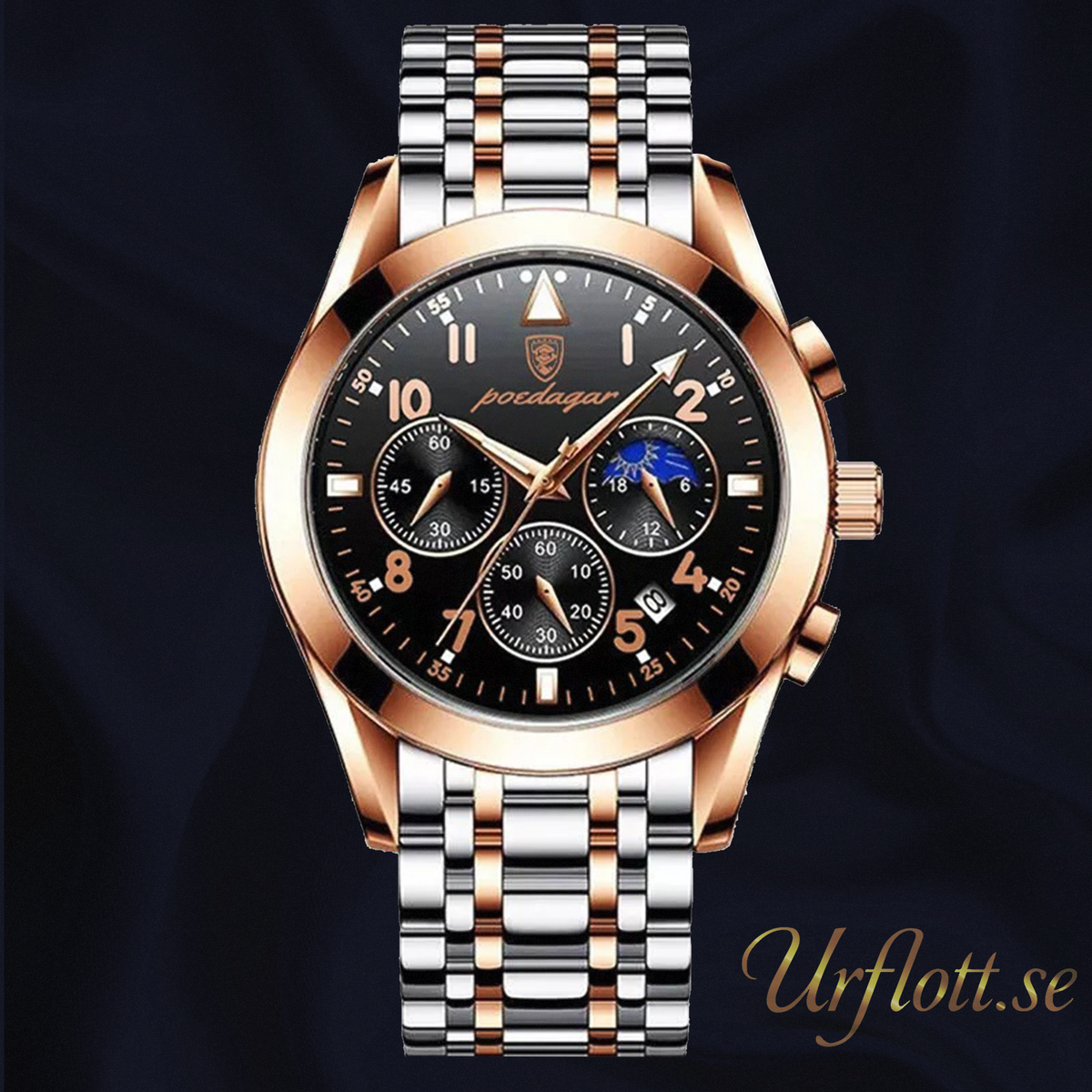 Palermo Rose - Steel -Gold