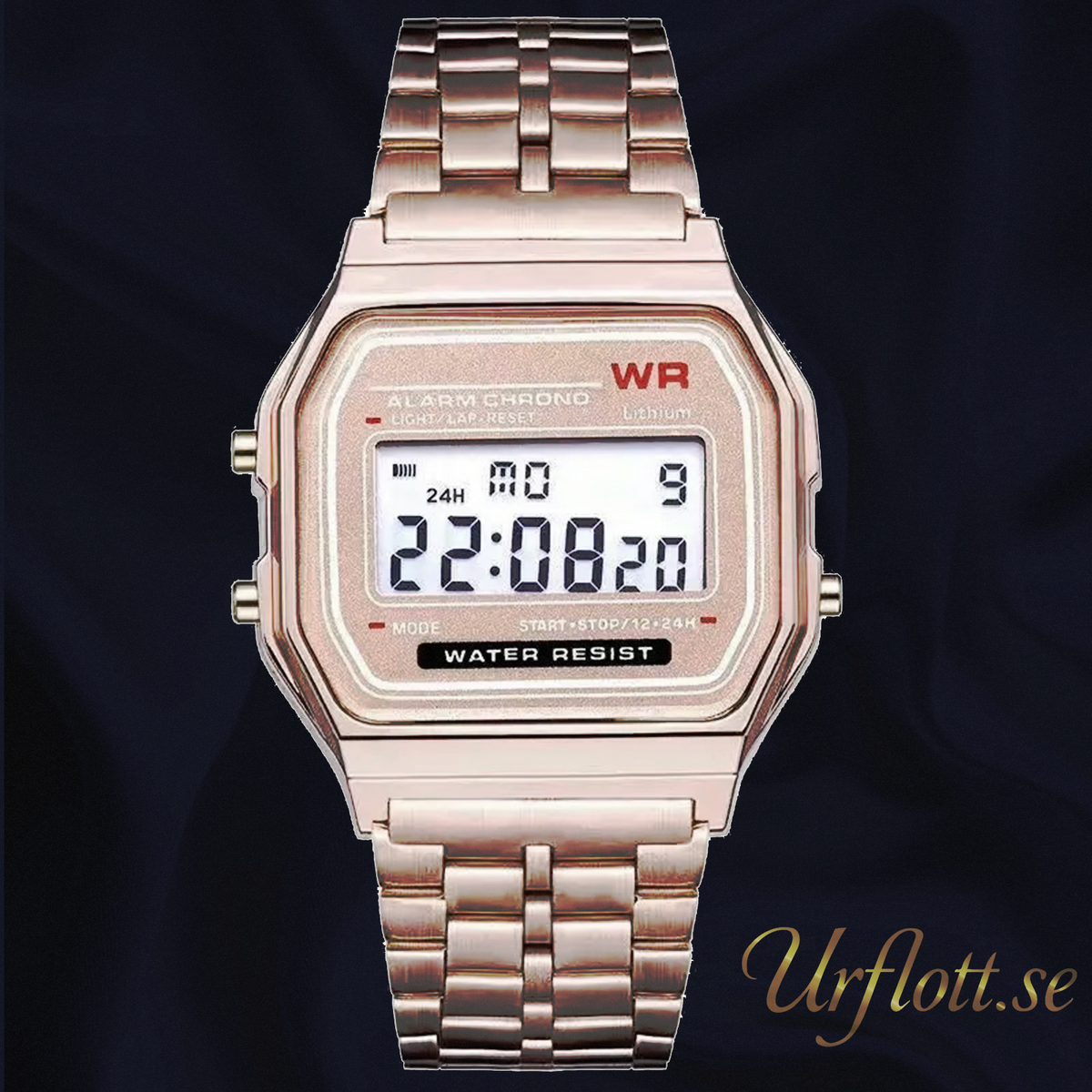 Digitalklocka Retro Rose  Unisex