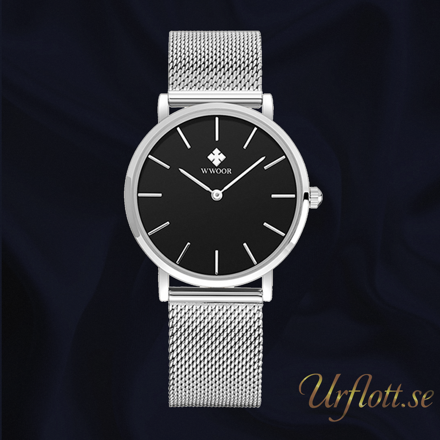 Wwoor Marbella Exelente Mesh Silver - Black