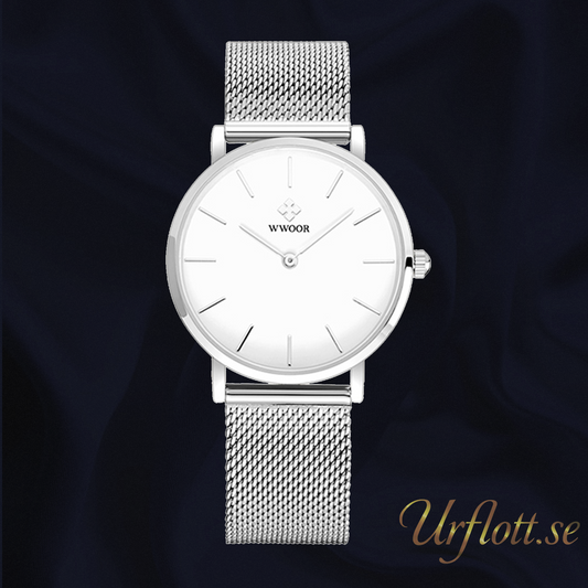 Wwoor Marbella Exelente Mesh Silver - White