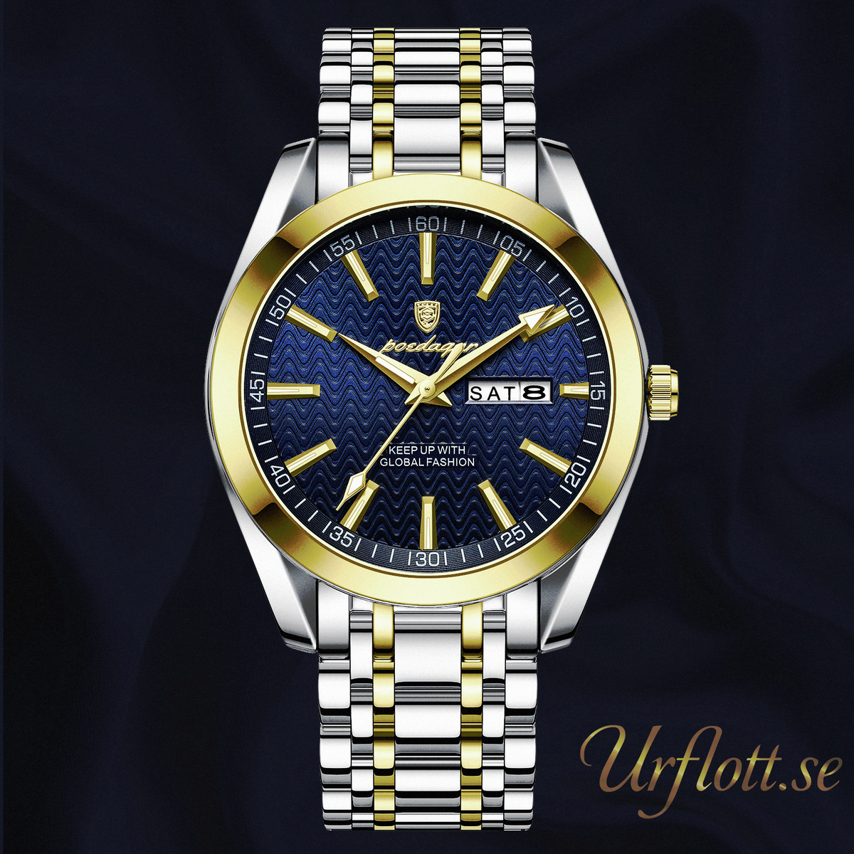 Titanium Apex Blue - Gold