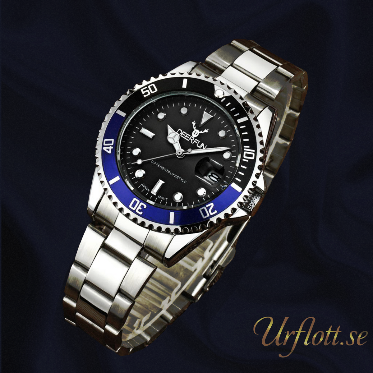 Deerfun Original Black- Steel- Black-Blue