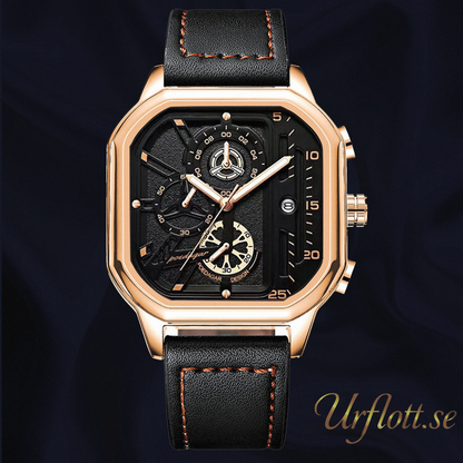 Bologna Gold - Black - Gold - Leather