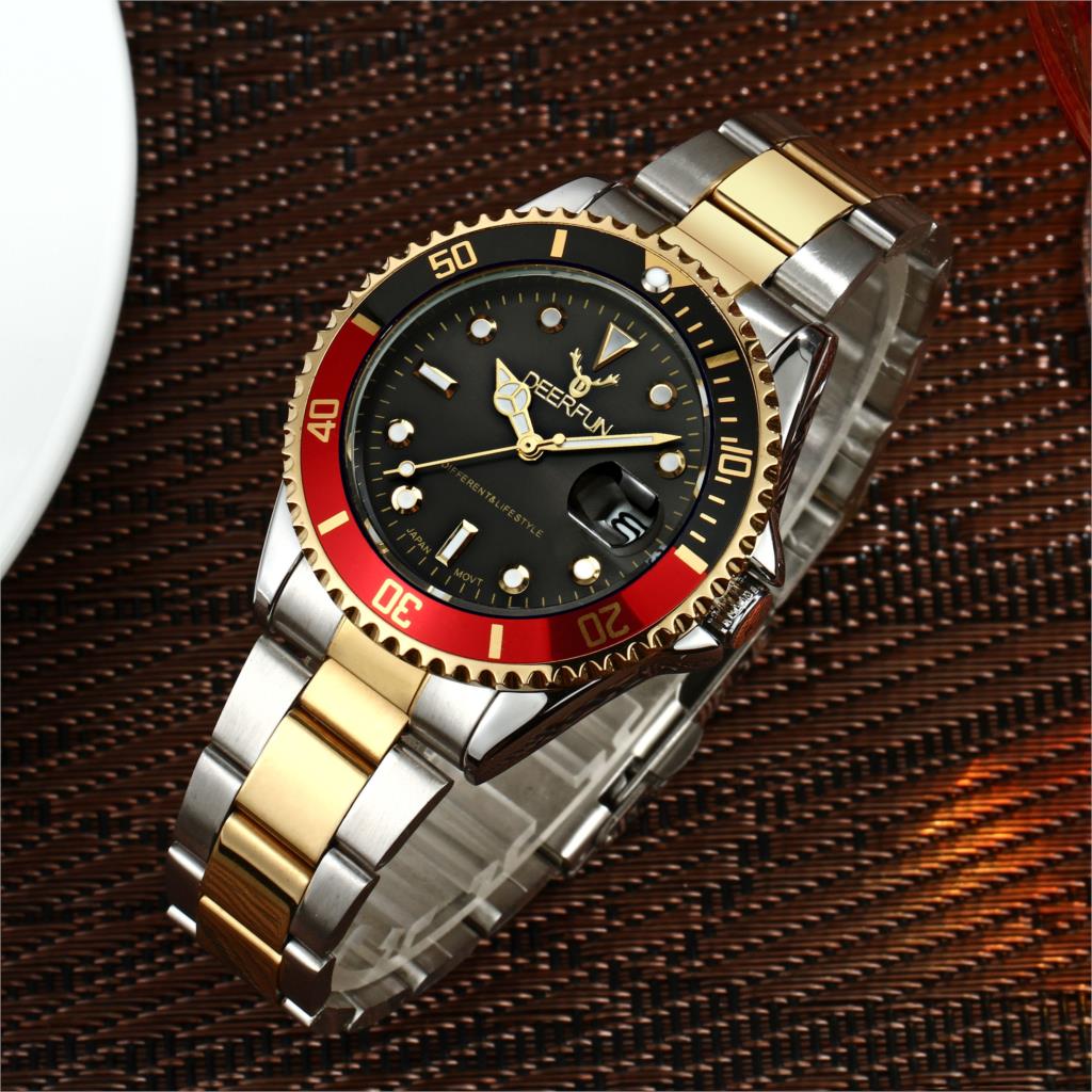 Deerfun Original Black-Red Steel-Gold
