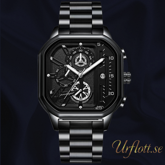 Bologna Black - Black - Silver