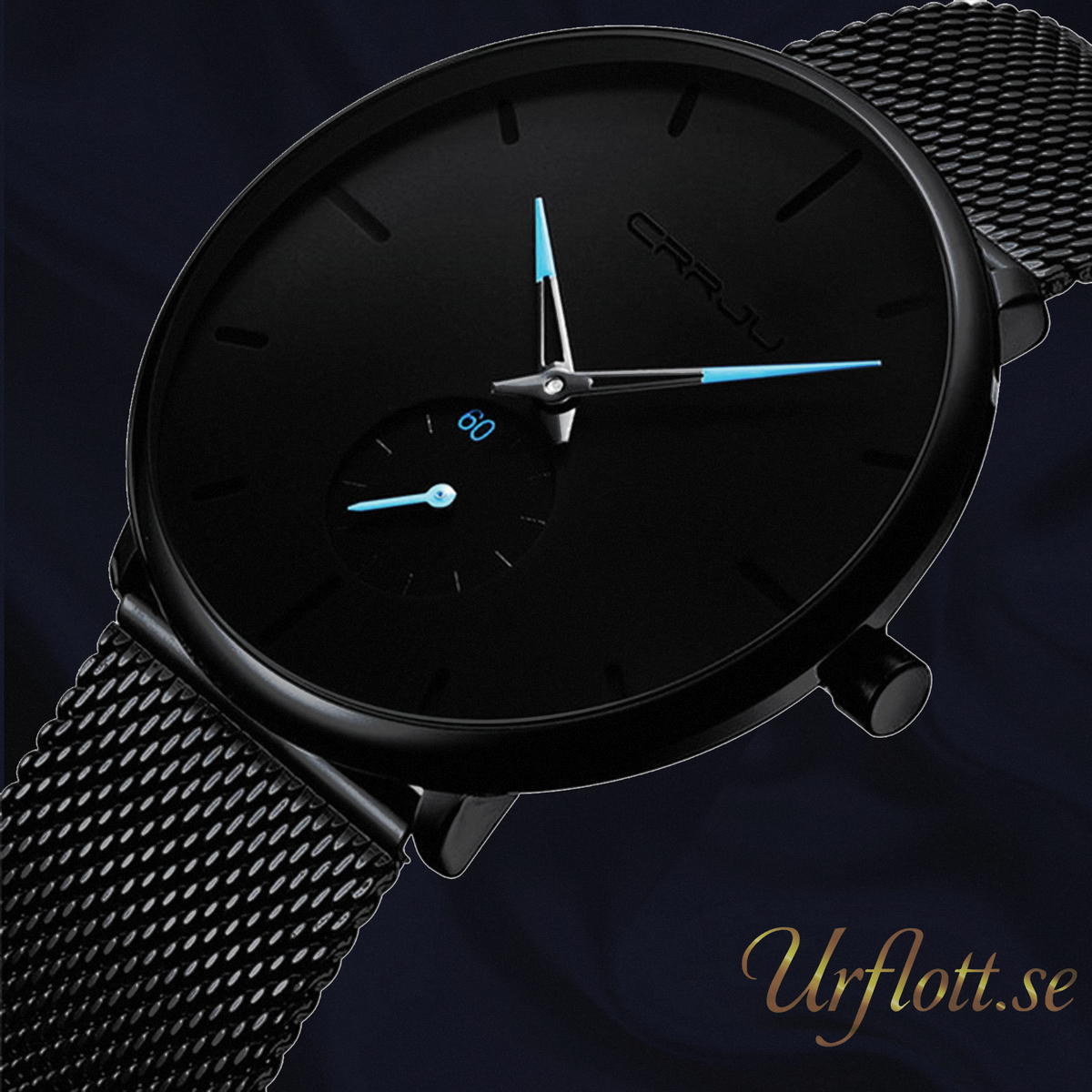 Klocka Miguell Most black Black- Blue Unisex