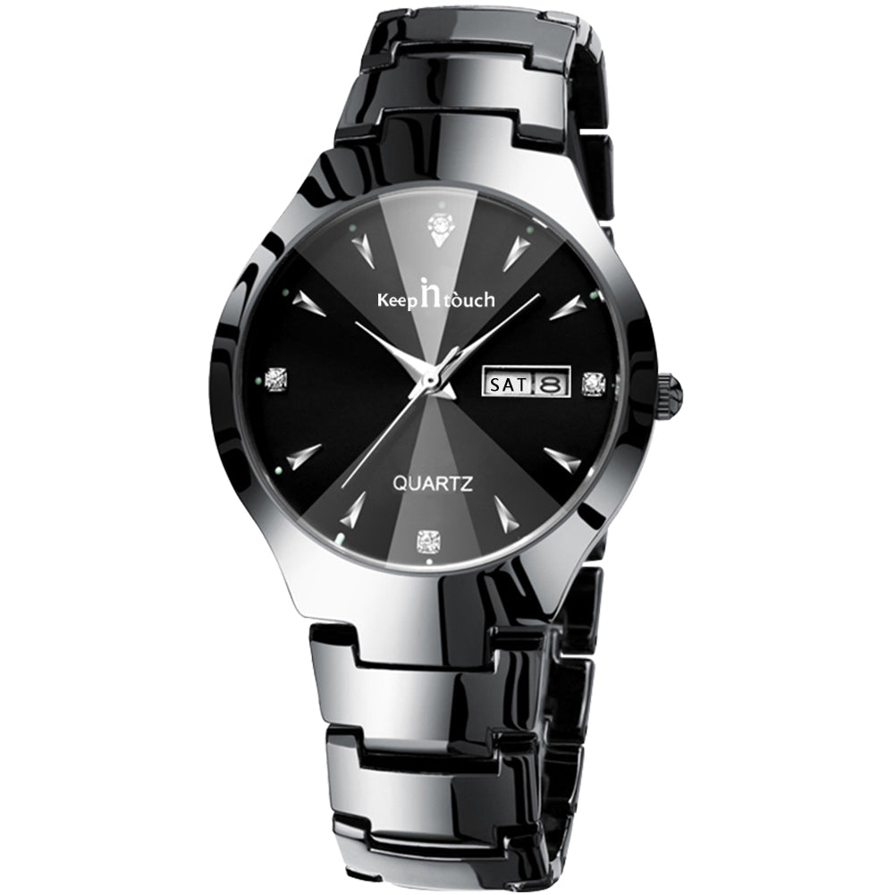 Keep in Touch Herrklocka Miami, Black / Black / Black, Quartz Japan