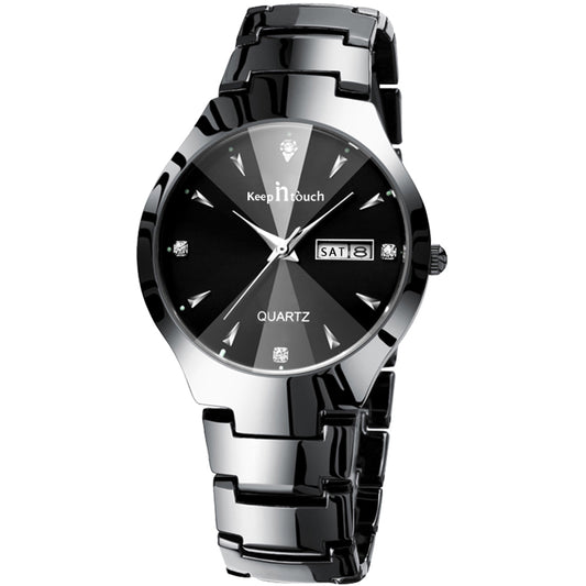 Keep in Touch Herrklocka Miami, Black / Black / Black, Quartz Japan