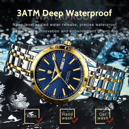 Titanium Apex Blue - Gold