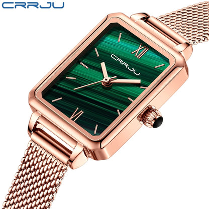 Damklocka Miguelle Retro Gold- Green