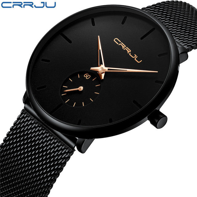 Klocka Miguell Most black. Black- Gold Unisex