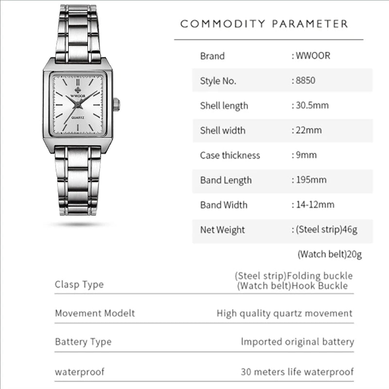 Wwoor Pamplona Silver- Black