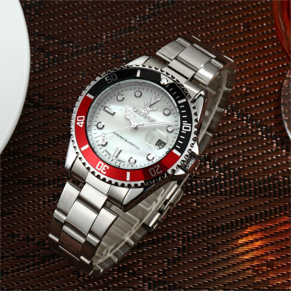 Deerfun Original White - Black-Red, Steel