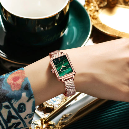 Damklocka Miguelle Retro Gold- Green