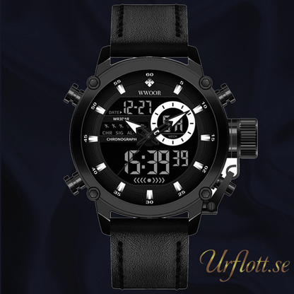 Wwoor Active Sport Leather Black - Black