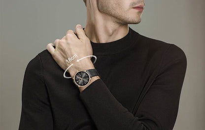 Herrklocka NaviForce Exelent. Rose / Black / Mesh Grey. Quartz Japan