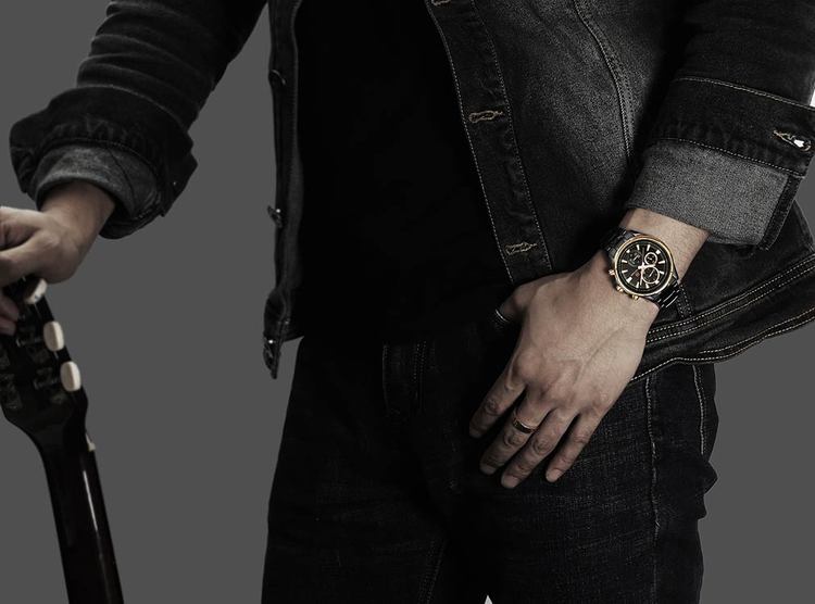 Herrklocka NaviForce More Business. Rose /Black/ Black. Quartz Japan