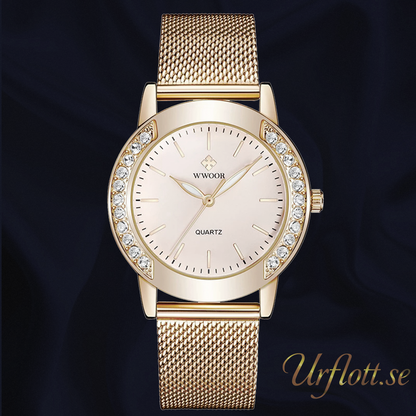 Wwoor Beauti Diamond. Rose´ / Pink. Mesh Rose. Japan Quartz
