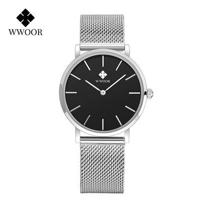 Wwoor Marbella Exelente Mesh Silver - Black