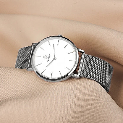 Wwoor Marbella Exelente Mesh Silver - White