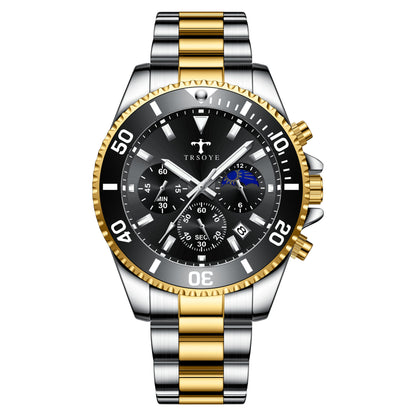 Trsoye Mariner Black-Gold-Steel
