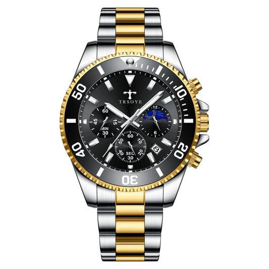Trsoye Mariner Black-Gold-Steel