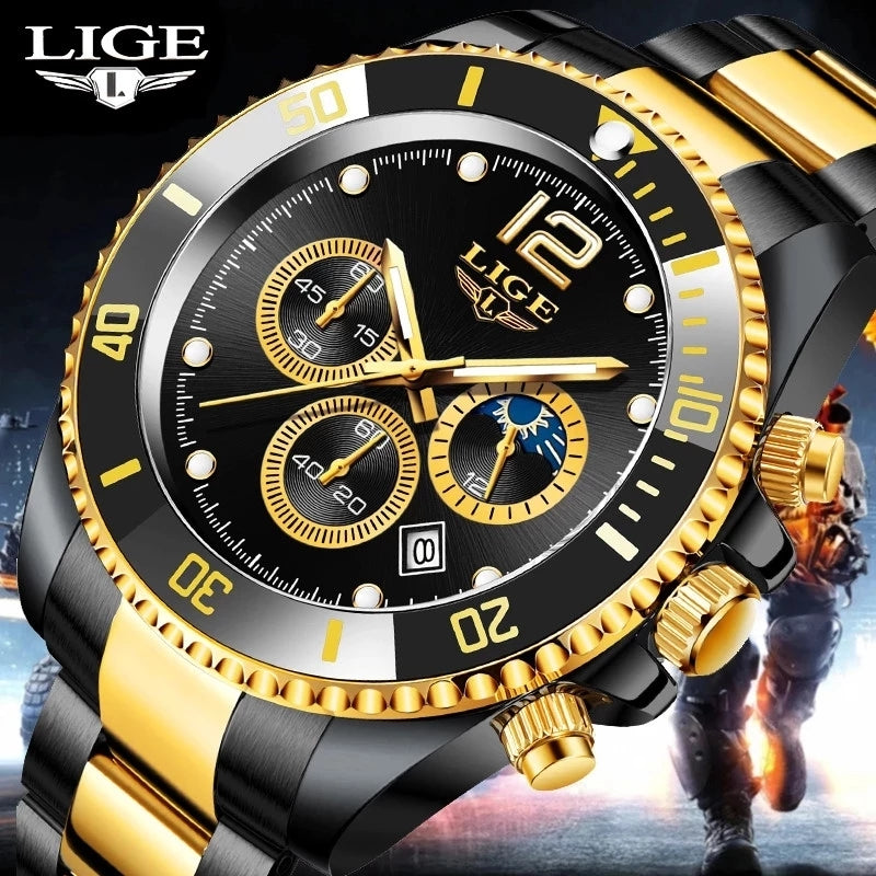 Lige President Luxury Black-Gold