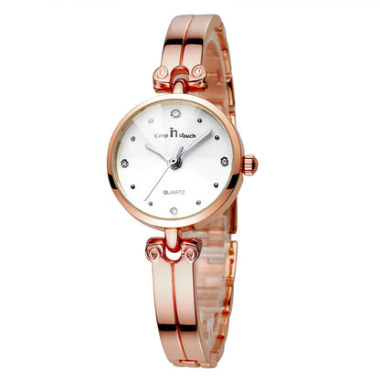 Keep in Touch Damklocka Paris, Rose / Offwhite / Rose, Quartz Japan