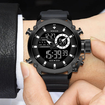 Wwoor Active Sport Leather Black - Black