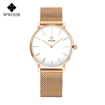 Wwoor Marbella Exelente Mesh Gold- White