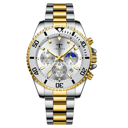 Trsoye Mariner Pearlwhite-Steel-Gold