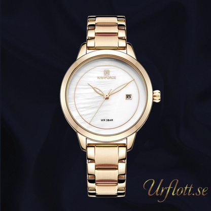 Damklocka NaviForce Formidable  Rose´/ White / Rose´. Quartz Japan