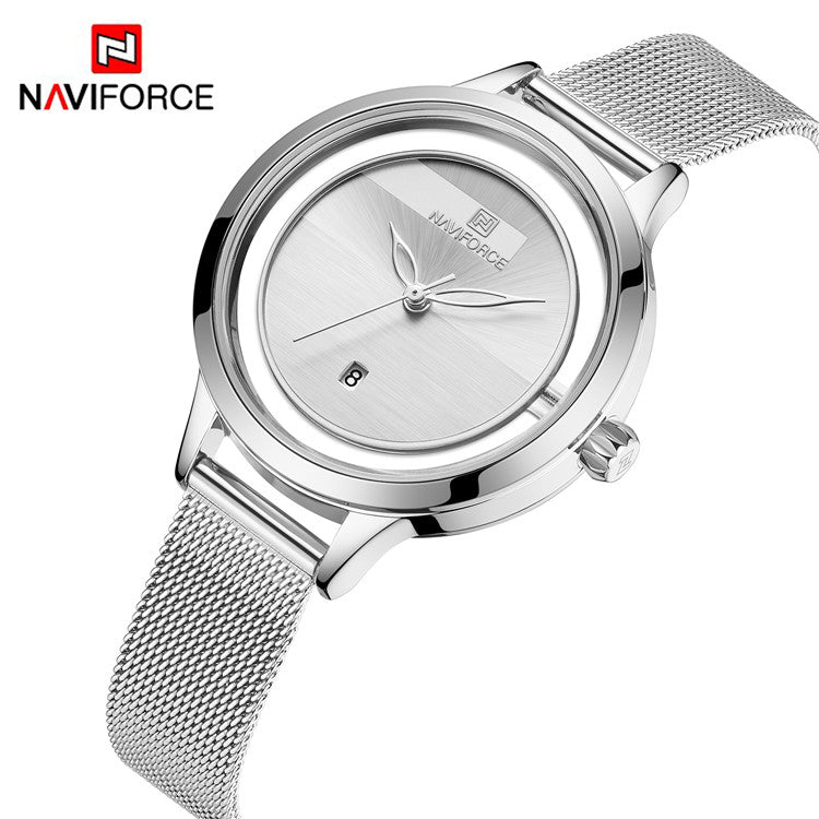 Damklocka NaviForce Monaco Steel / Steel /  Mesh steel