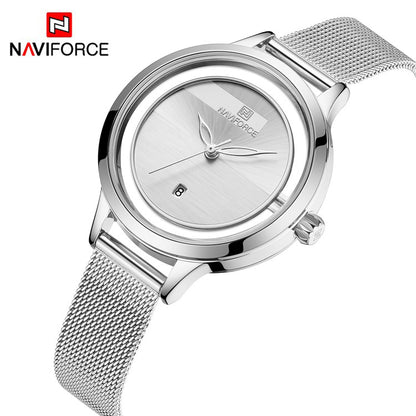 Damklocka NaviForce Monaco Steel / Steel /  Mesh steel