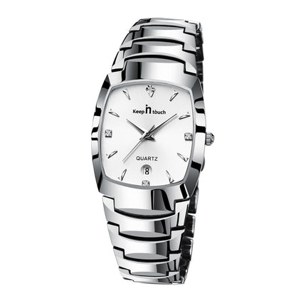 Keep inTouch Twin. Steel / Silver. Steel. Japan Quartz