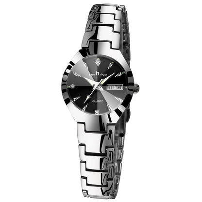 Keep in Touch Damklocka Miami, Steel / Black / Steel, Quartz Japan