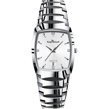 Keep inTouch Twin. Steel / Silver. Steel. Japan Quartz