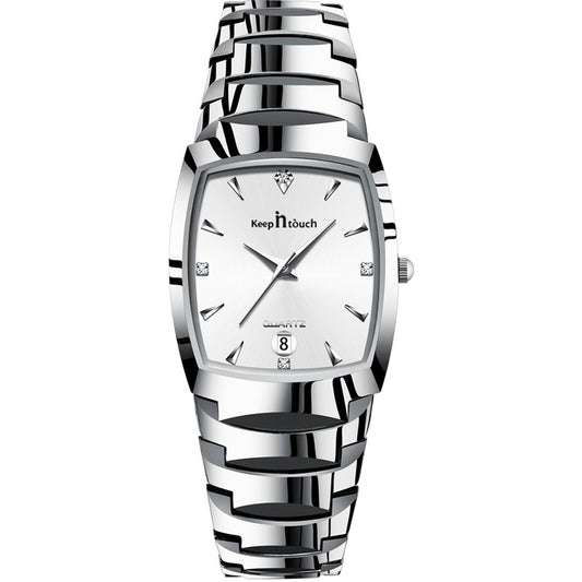 Keep inTouch Twin. Steel / Silver. Steel. Japan Quartz