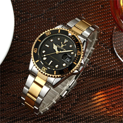 Deerfun Original Black Steel- Gold